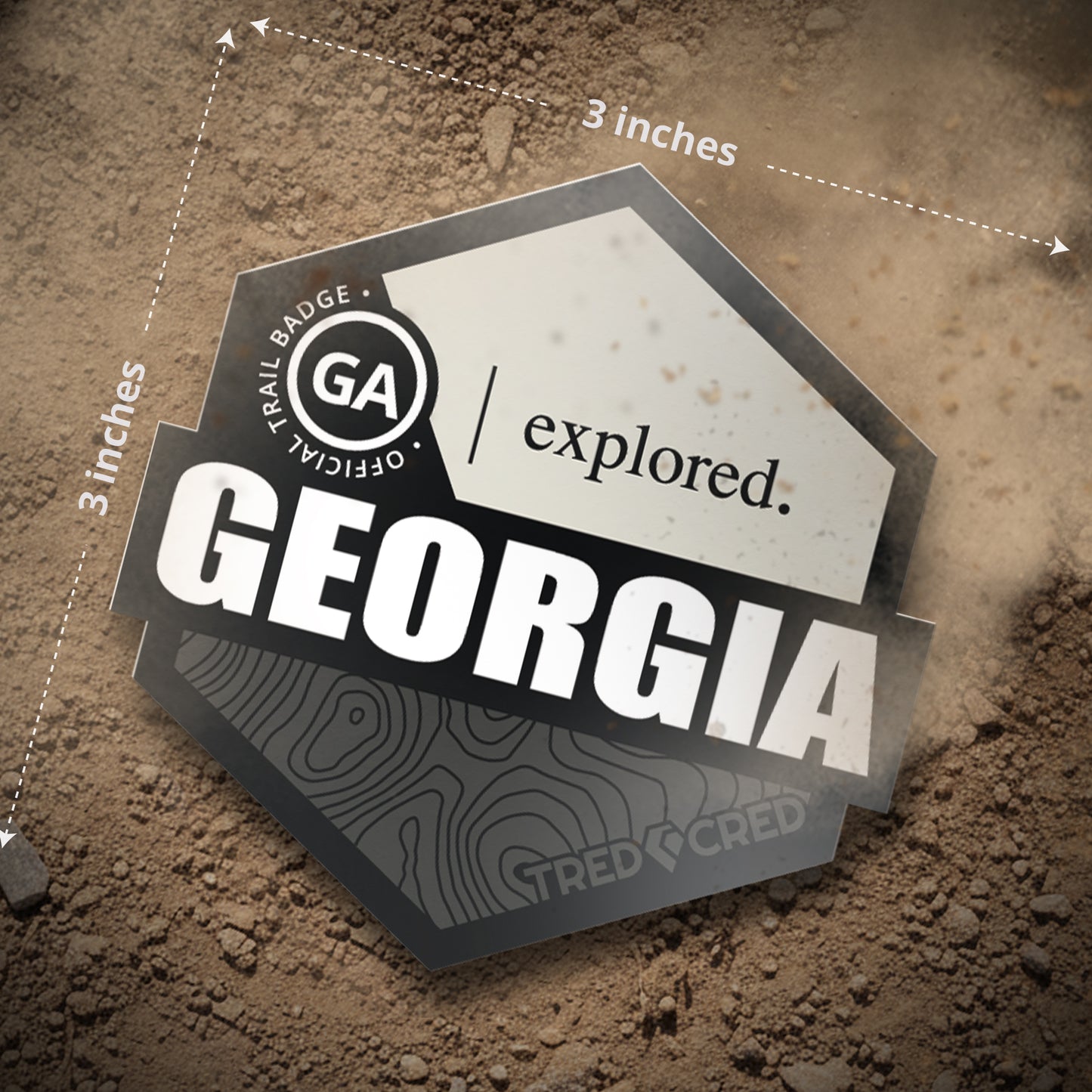 Sticker: Georgia
