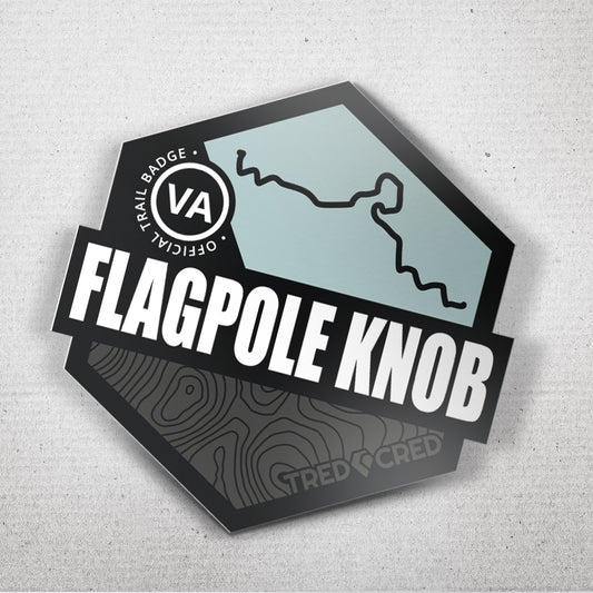 Sticker: Flagpole Knob