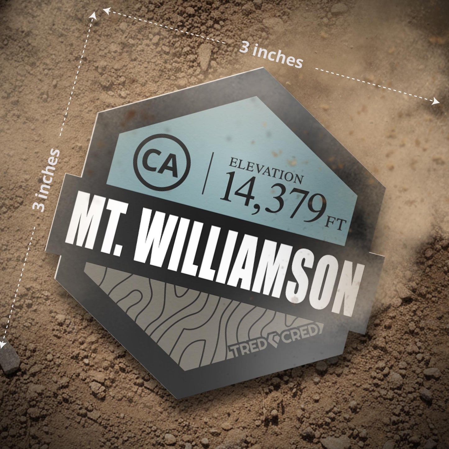 Sticker: Mt. Williamson
