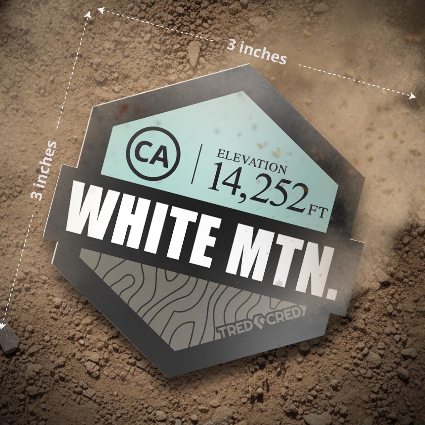 Sticker: White Mtn.