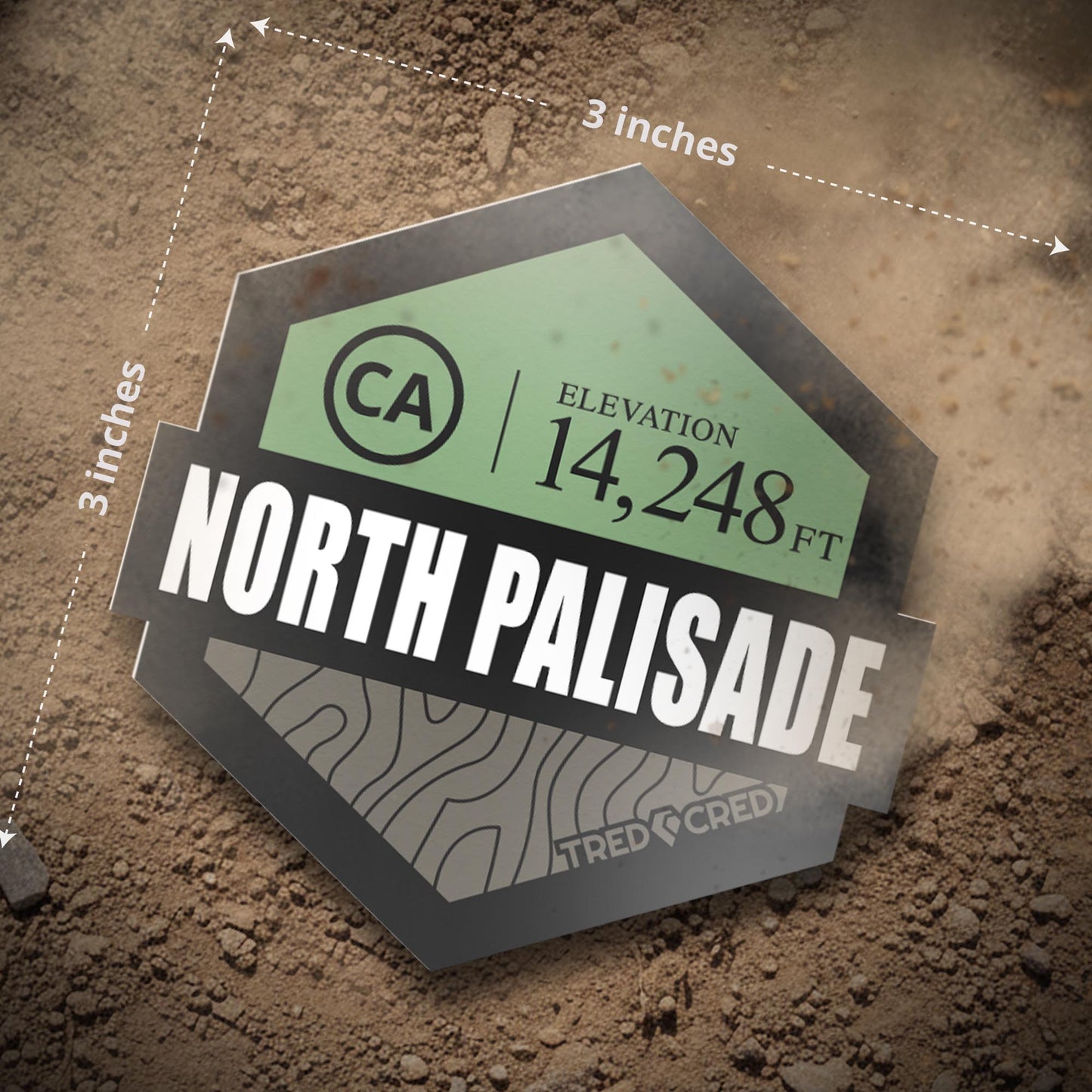Sticker: North Palisade