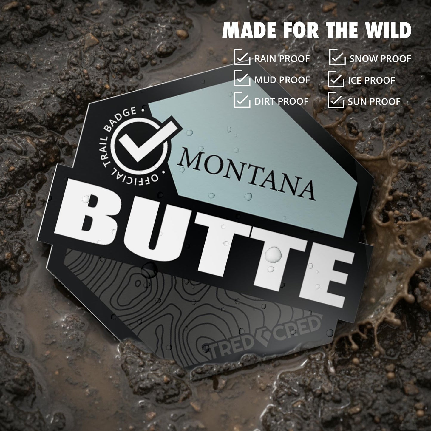 Sticker: Butte