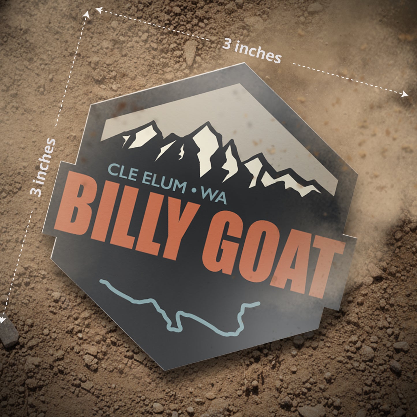 Sticker: Billy Goat
