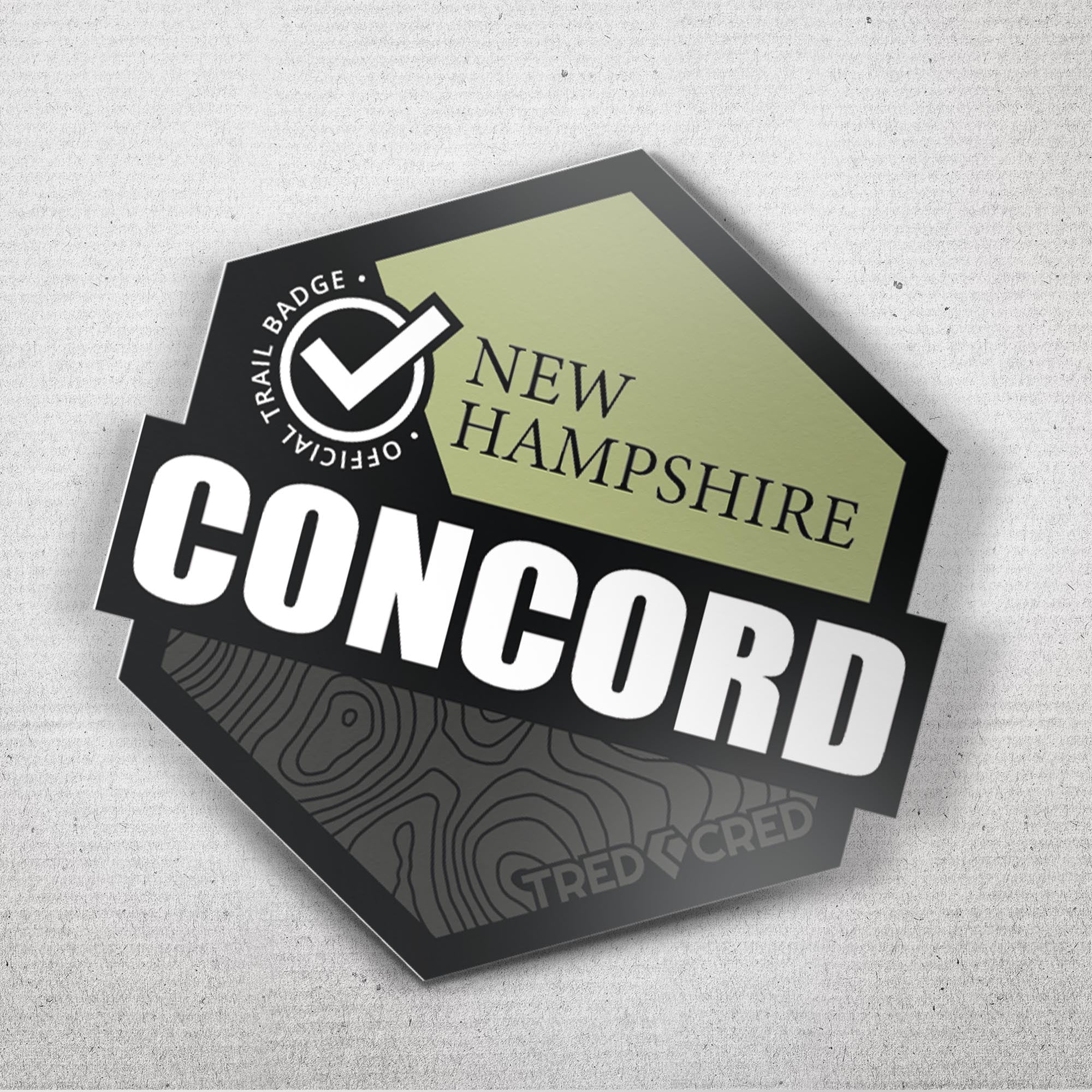 Sticker: Concord – Tred Cred