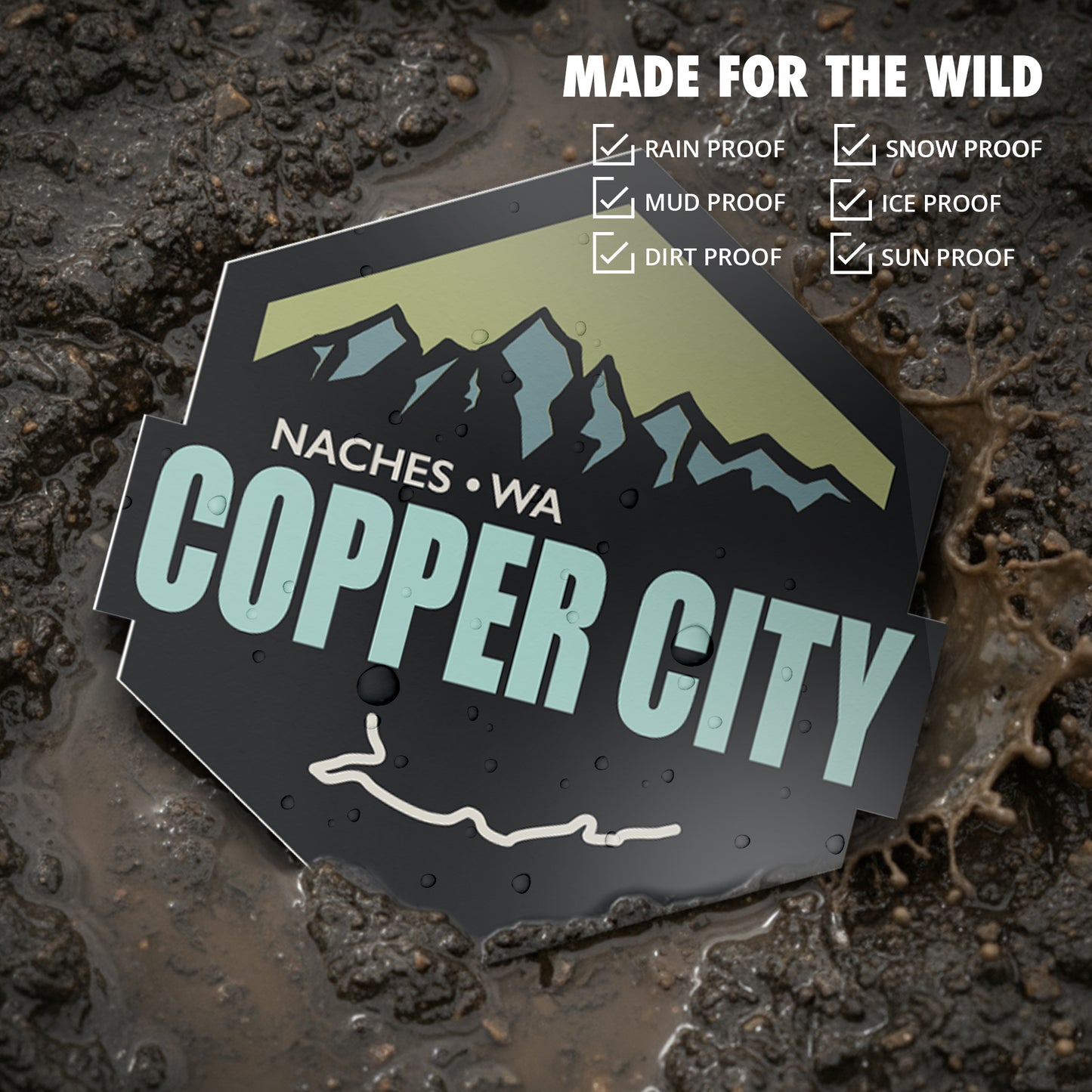 Sticker: Copper City
