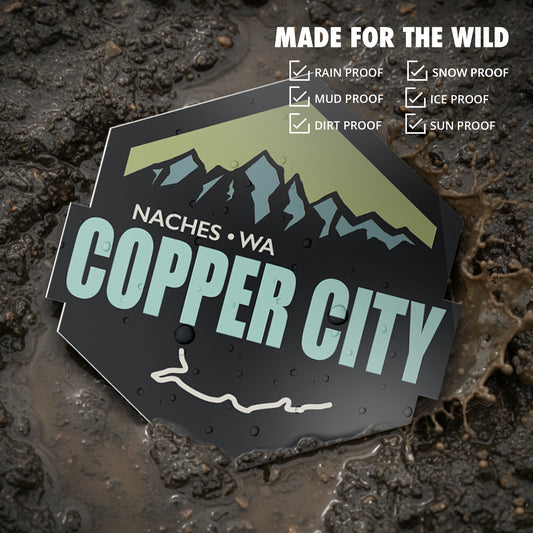 Sticker: Copper City