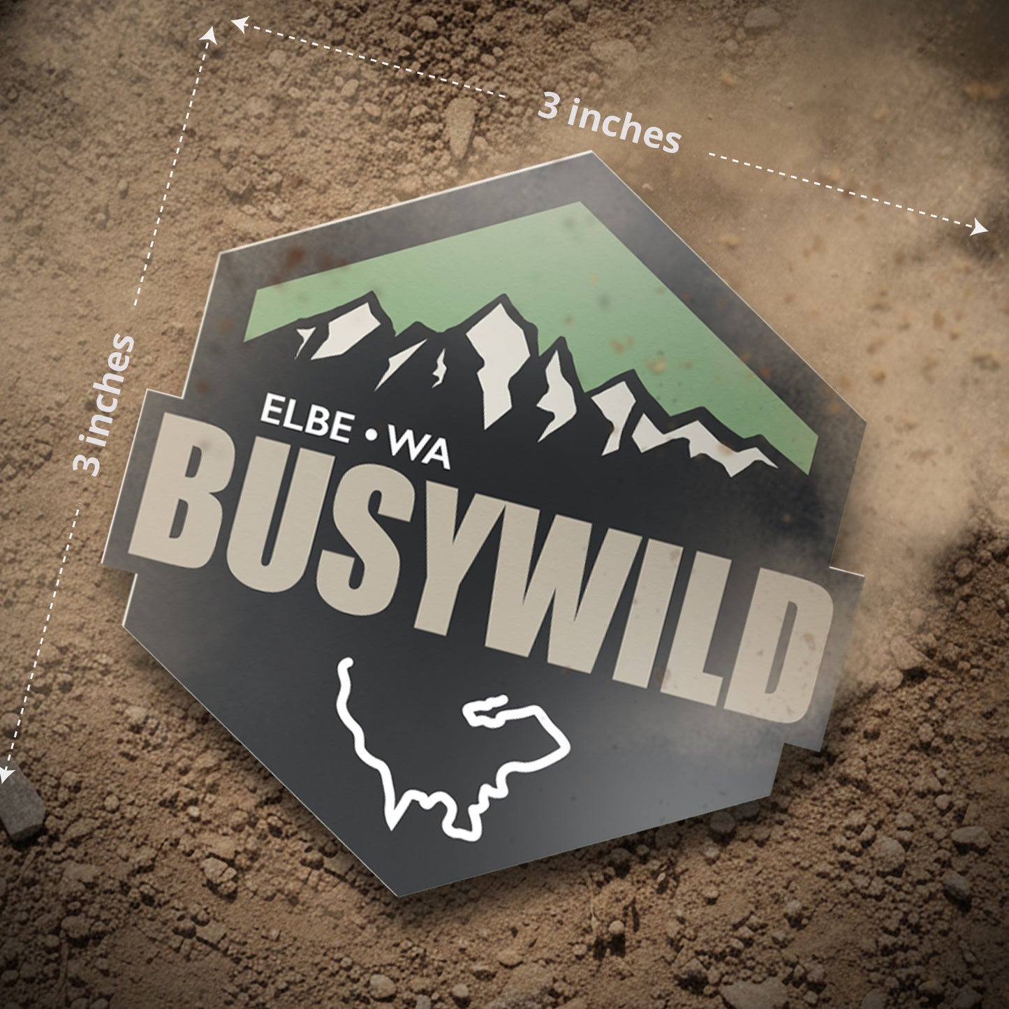 Sticker: Busy Wild