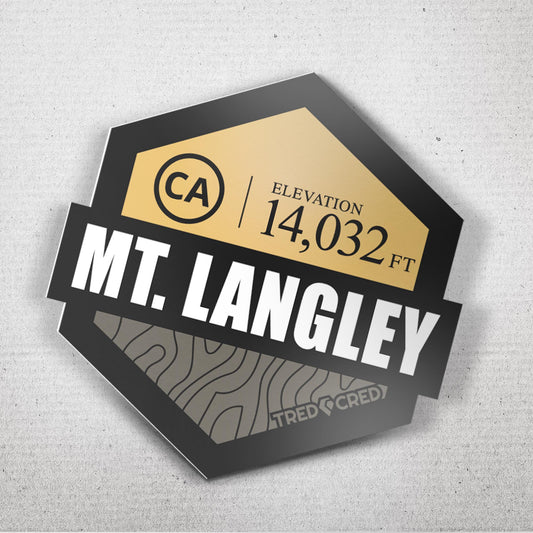 Sticker: Mount Langley