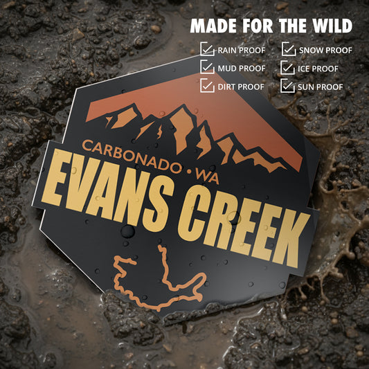 Sticker: Evans Creek