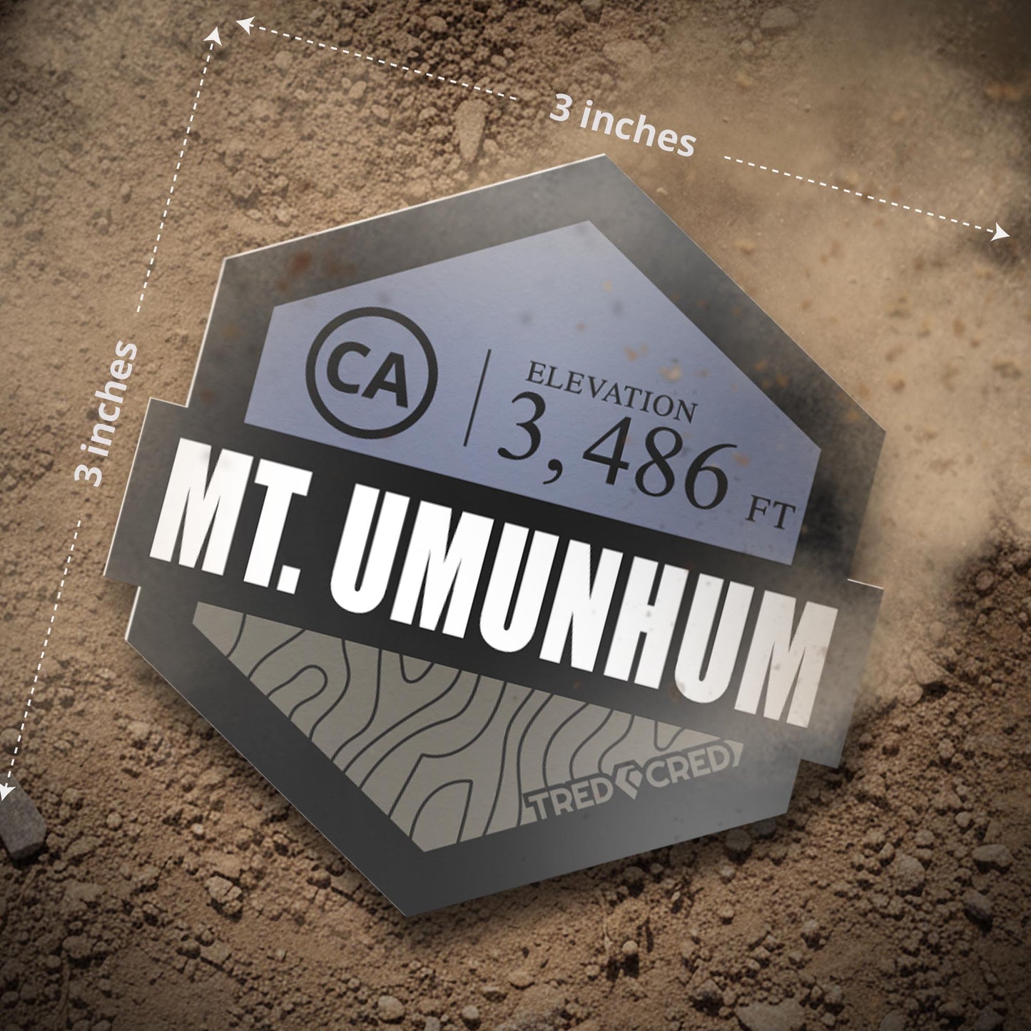 Sticker: Mount Umunhum