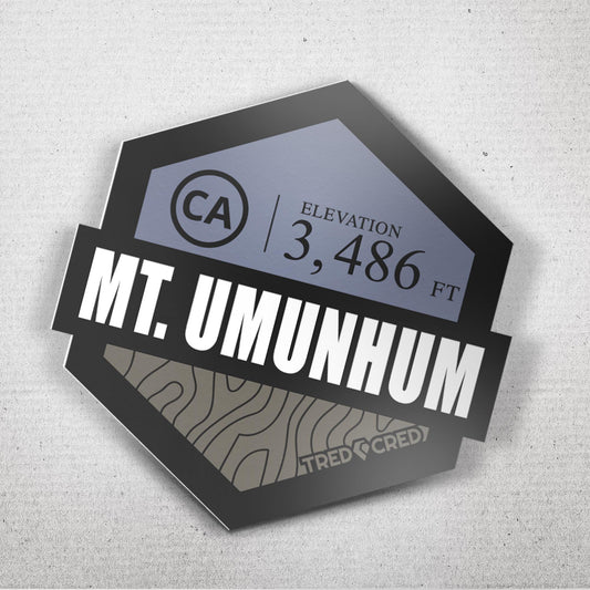 Sticker: Mount Umunhum