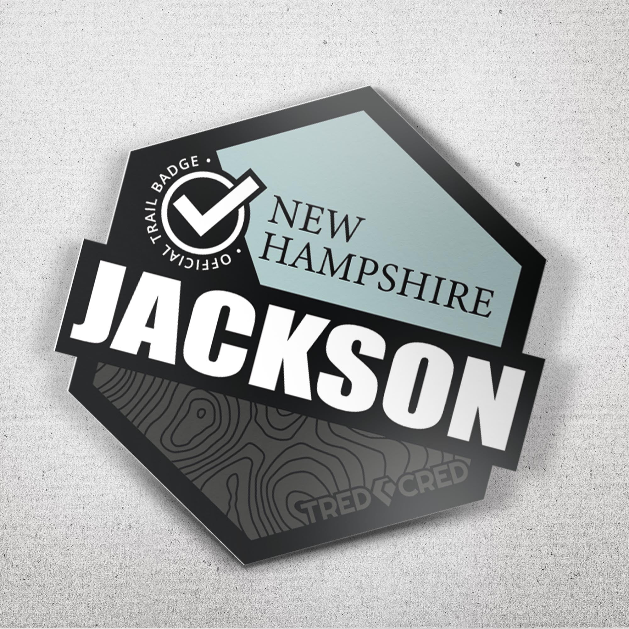 Sticker: Jackson – Tred Cred