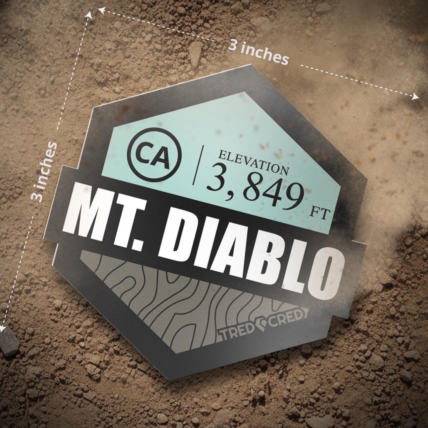 Sticker: Mount Diablo