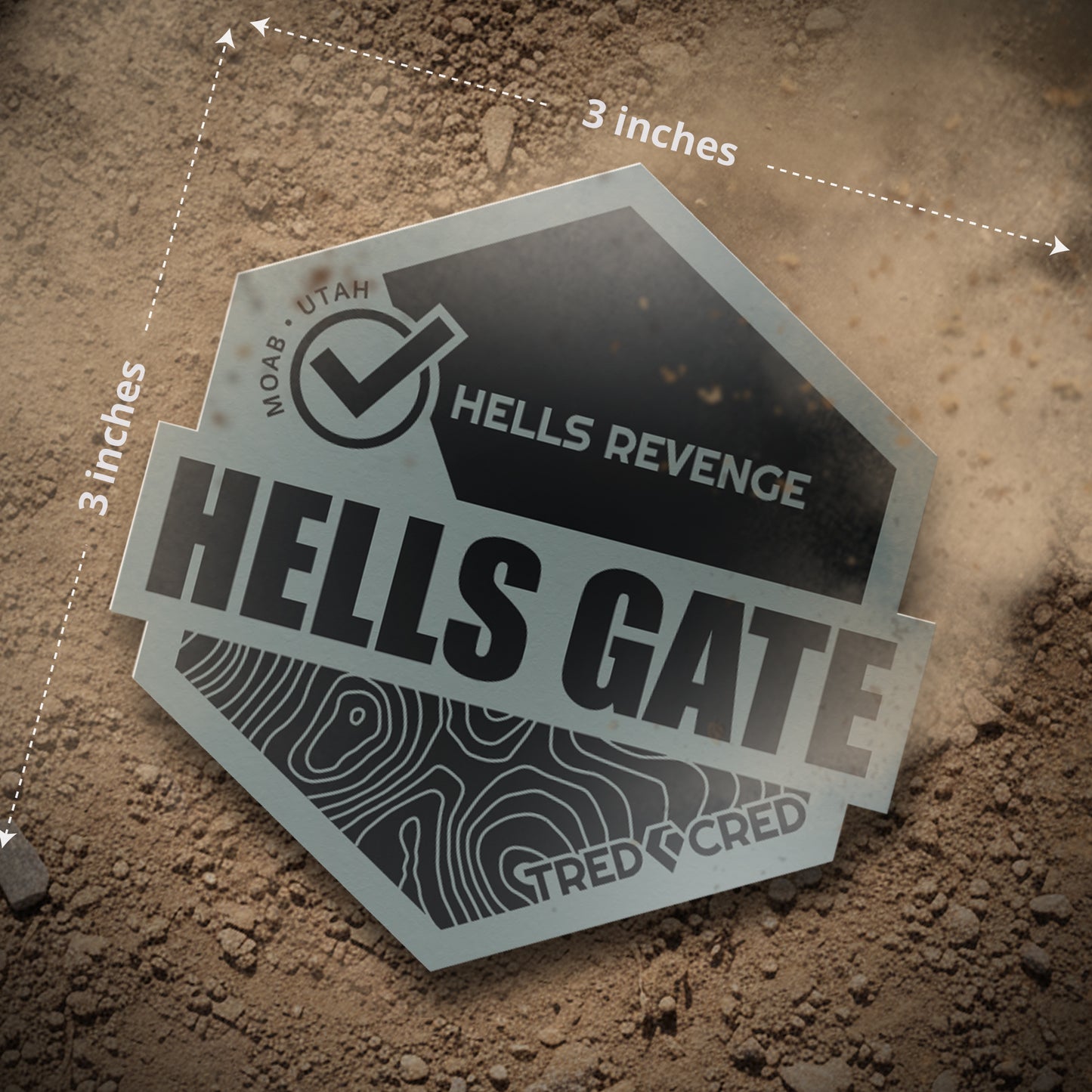 Sticker: Hells Gate