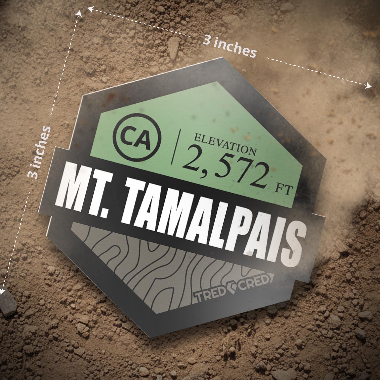 Sticker: Mount Tamalpais