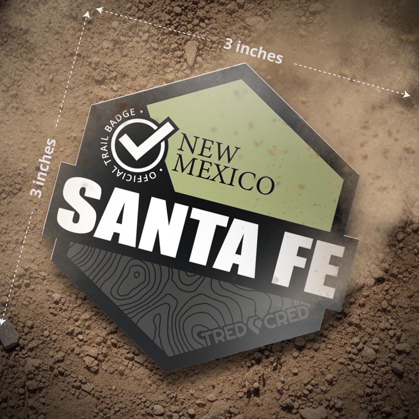 Sticker: Santa Fe