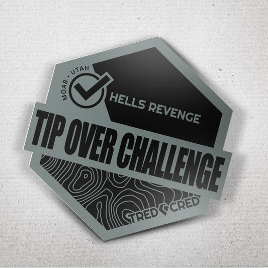 Sticker: Tip Over Challenge