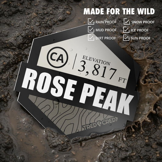 Sticker: Rose Peak
