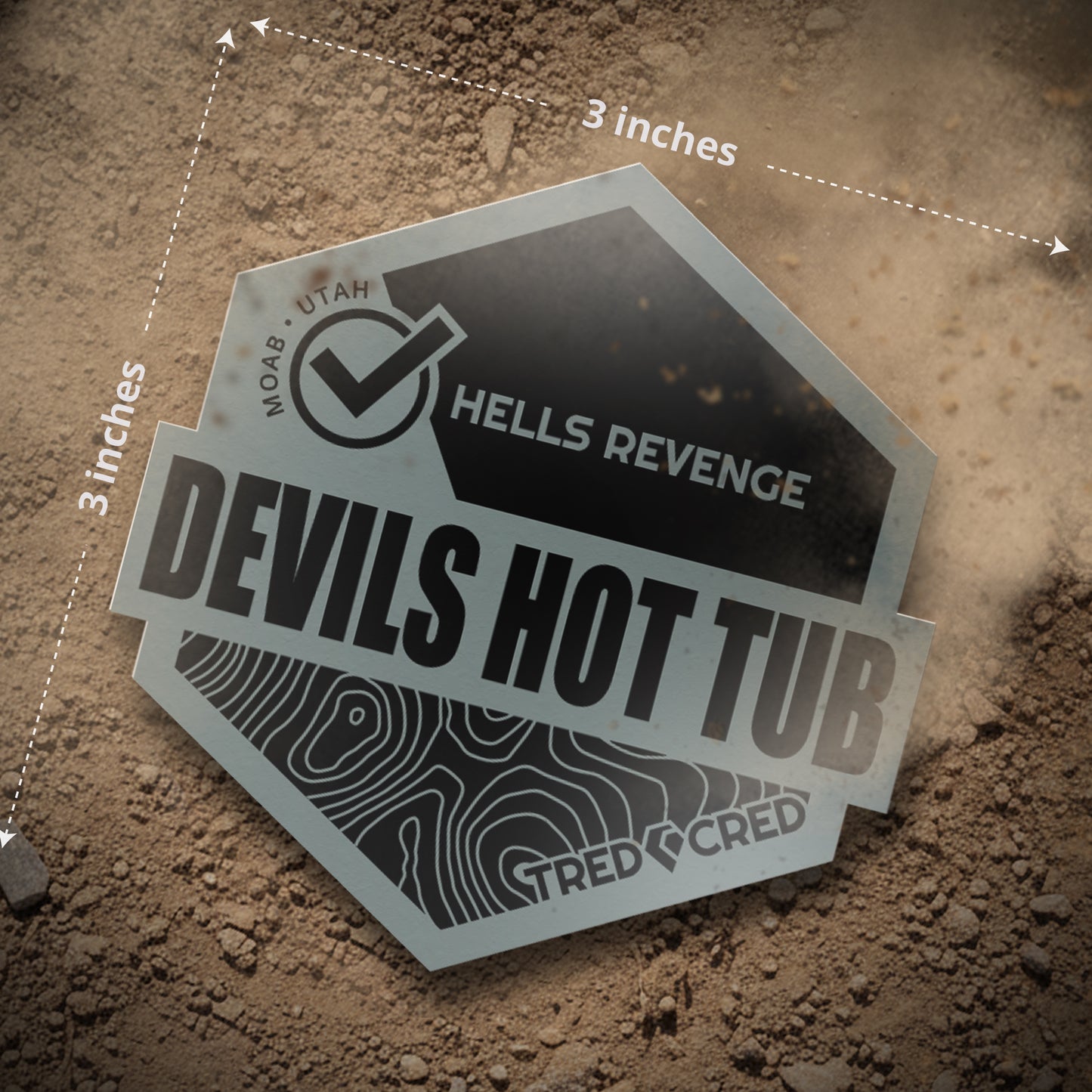 Sticker: Devils Hot Tub