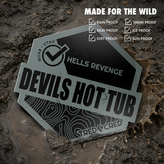 Sticker: Devils Hot Tub