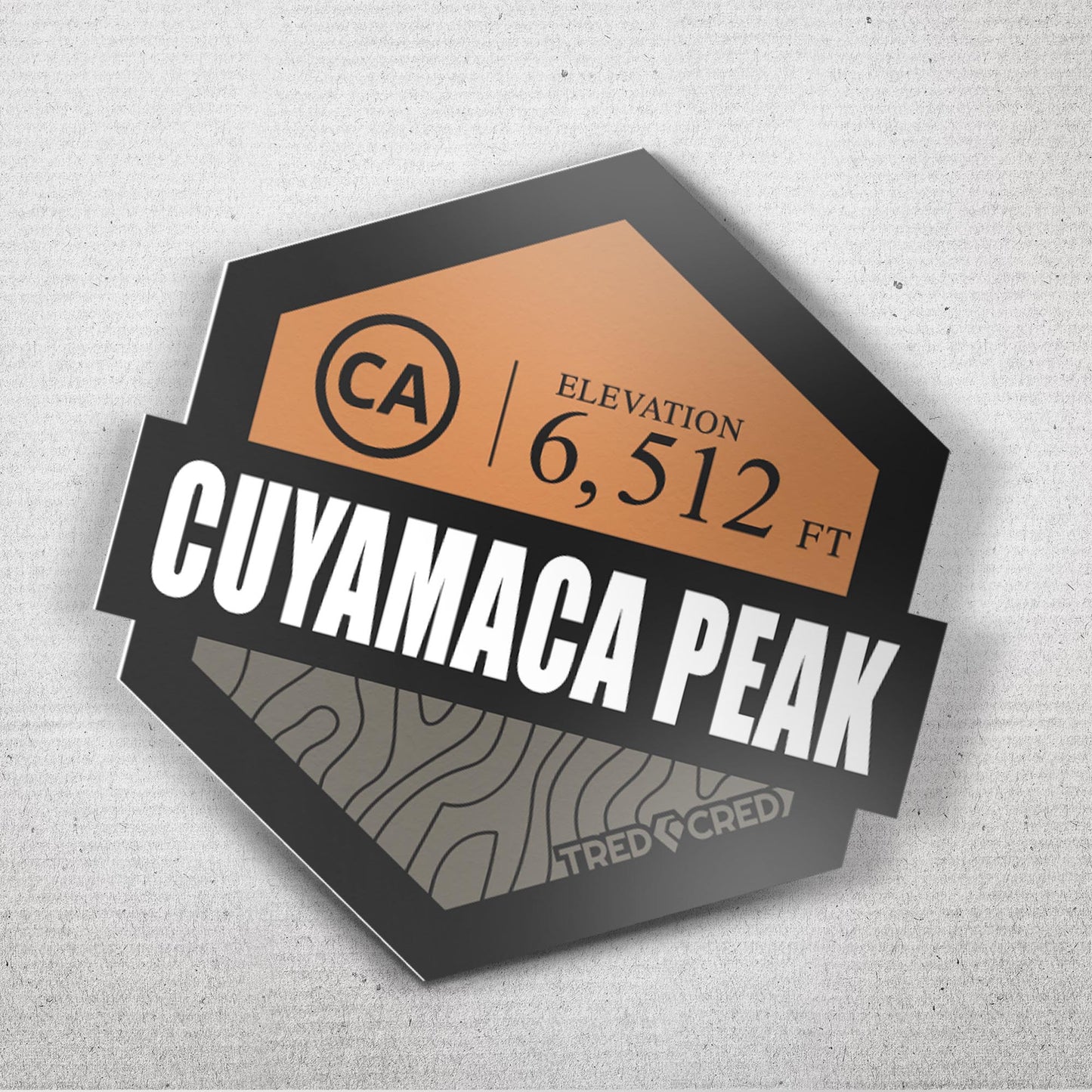 Sticker: Cuyamaca Peak