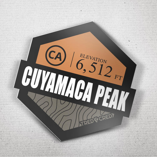 Sticker: Cuyamaca Peak