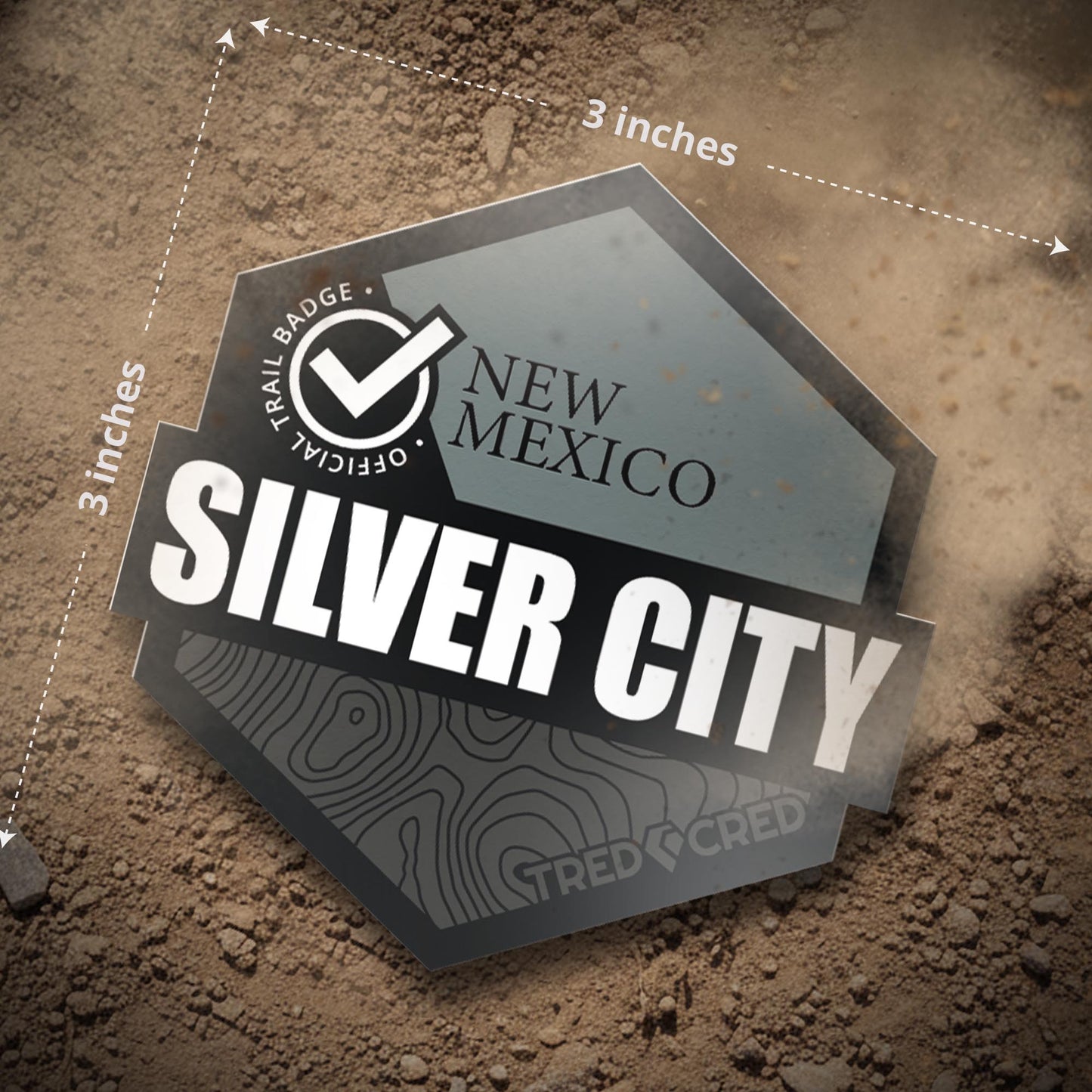 Sticker: Silver City