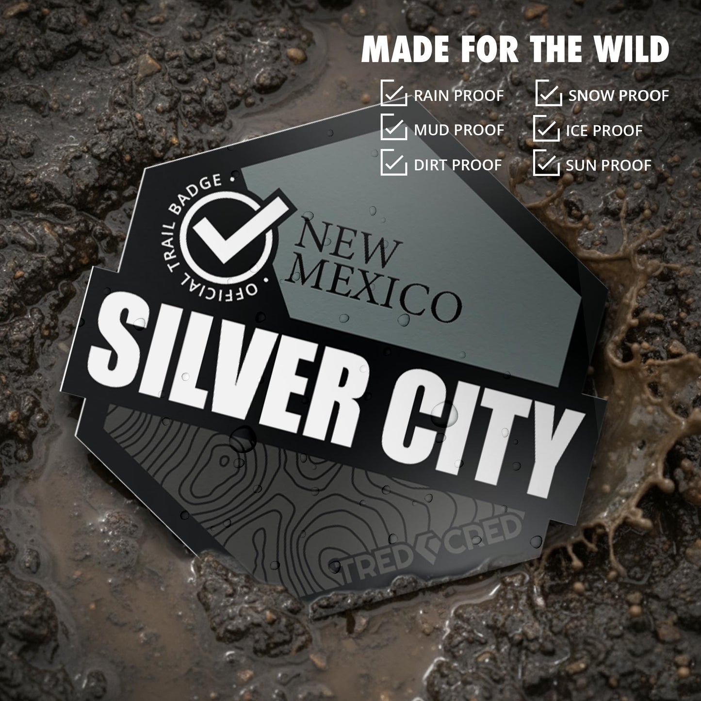 Sticker: Silver City