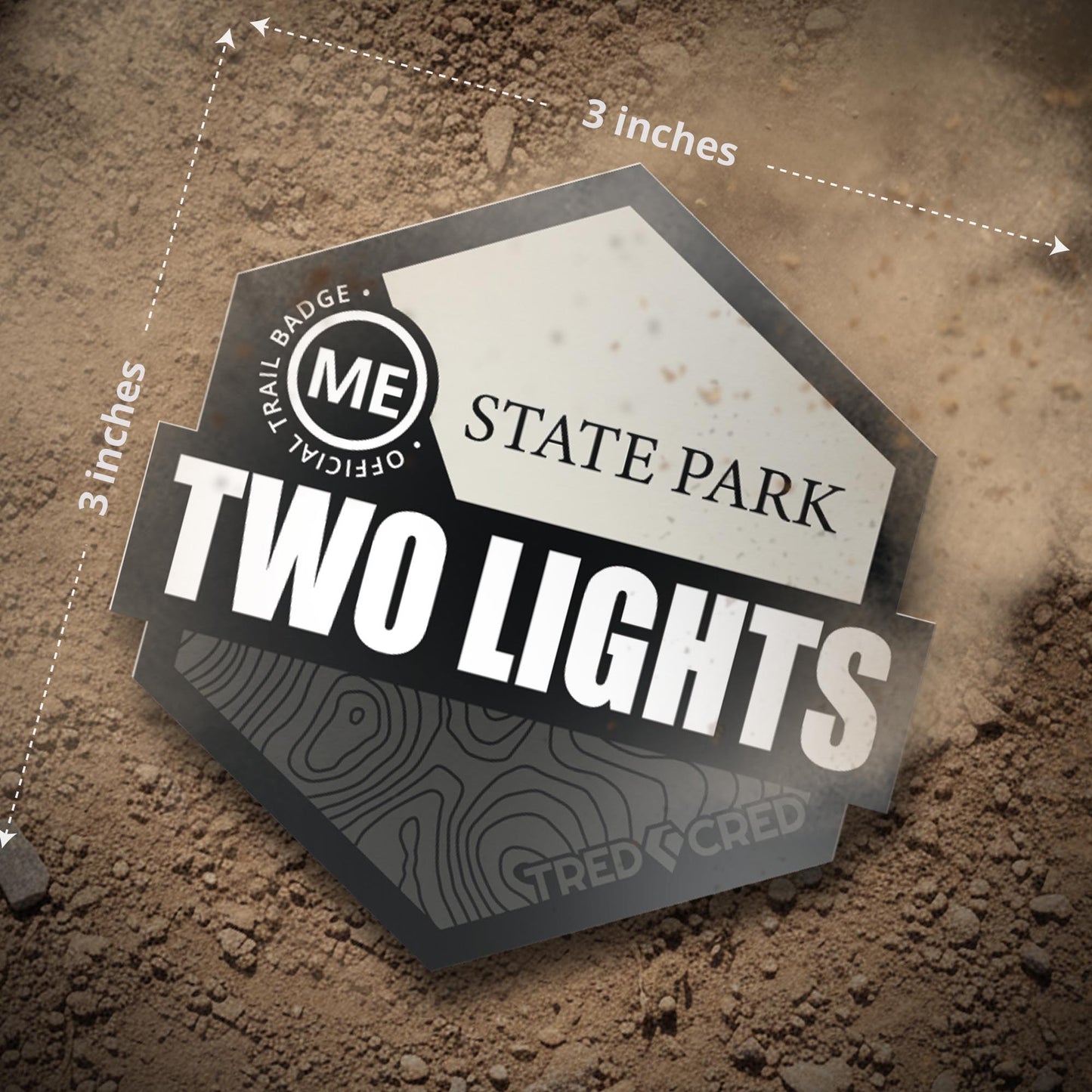 Sticker: Two Lights State Park