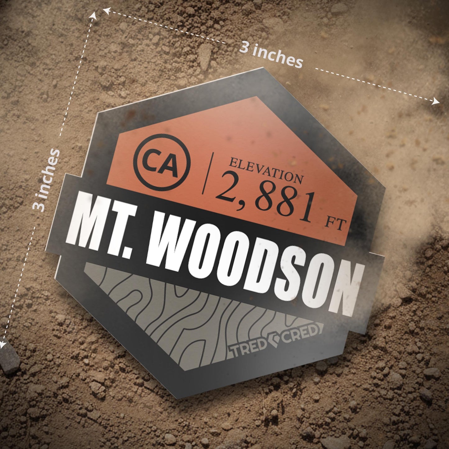 Sticker: Mount Woodson