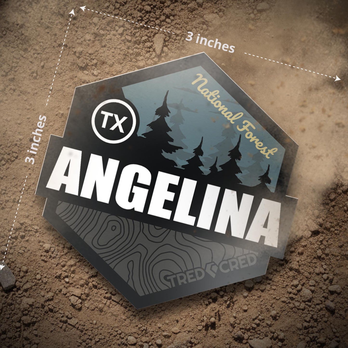 Sticker: Angelina National Forest