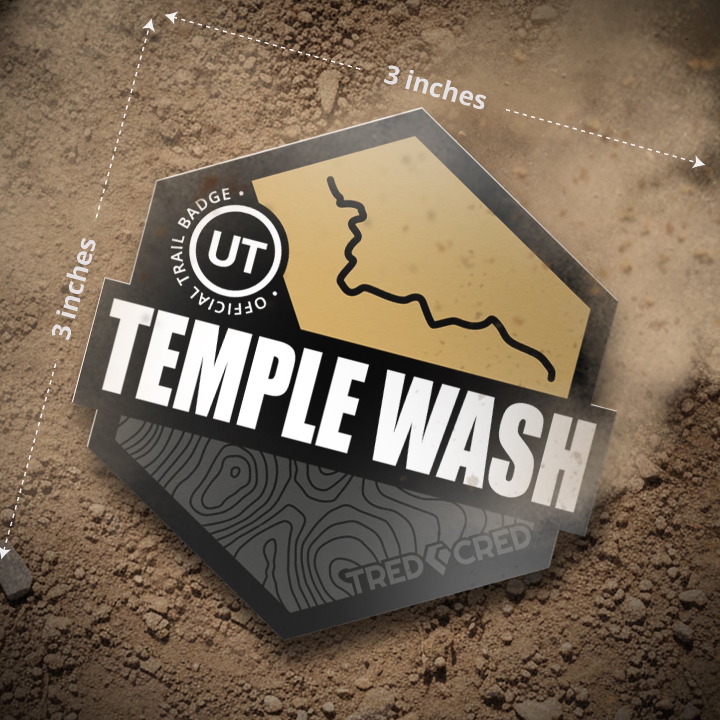 Sticker: North Temple Wash