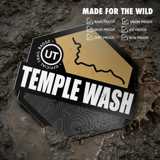 Sticker: North Temple Wash