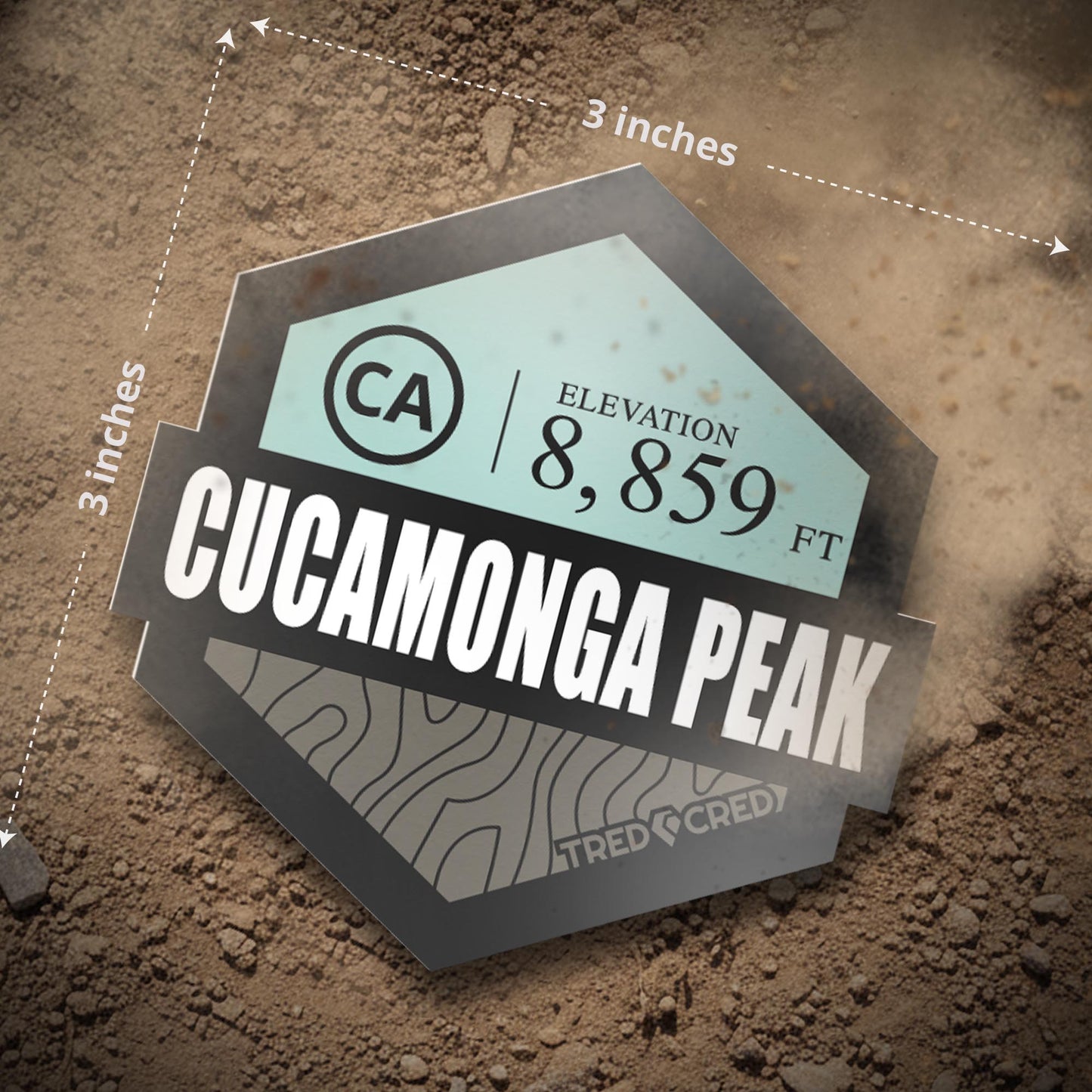 Sticker: Cucamonga Peak