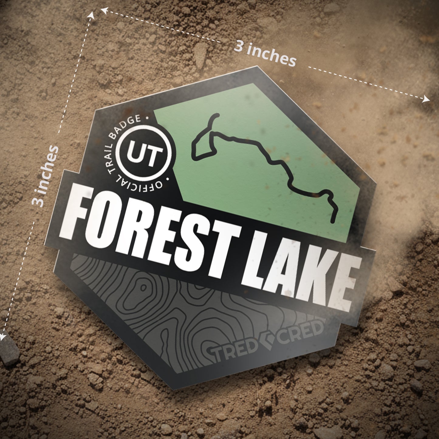 Sticker: Forest Lake