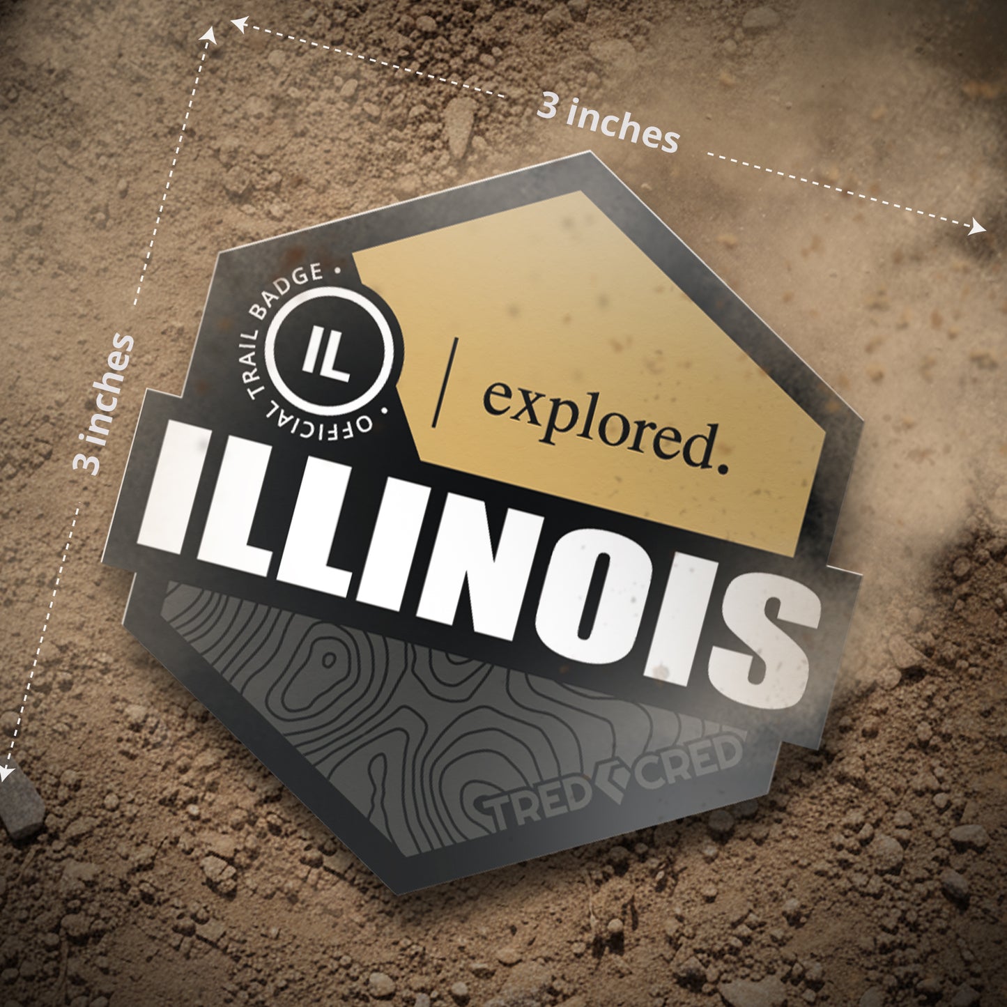 Sticker: Illinois