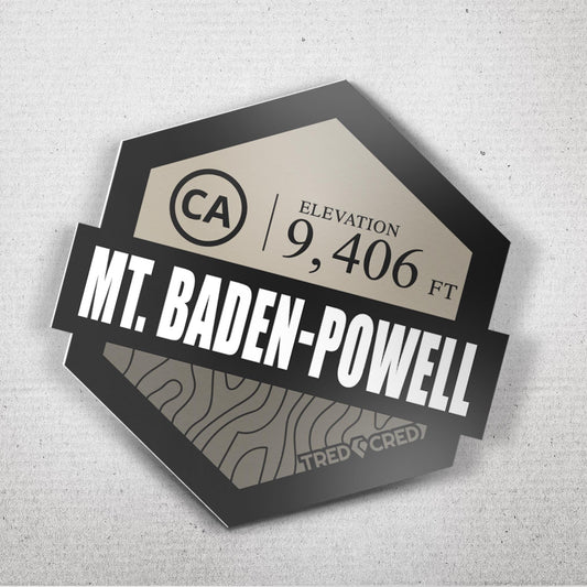 Sticker: Mount Baden-Powell