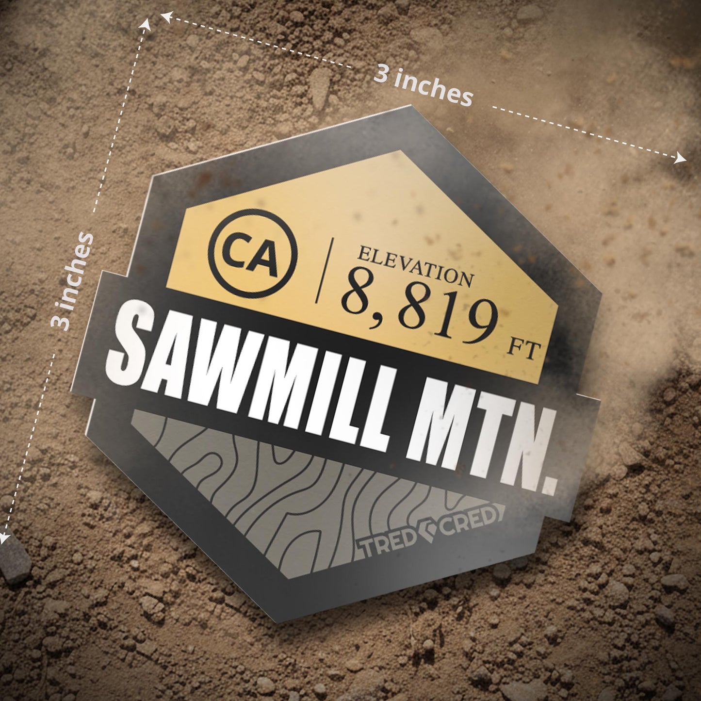Sticker: Sawmill Mountain