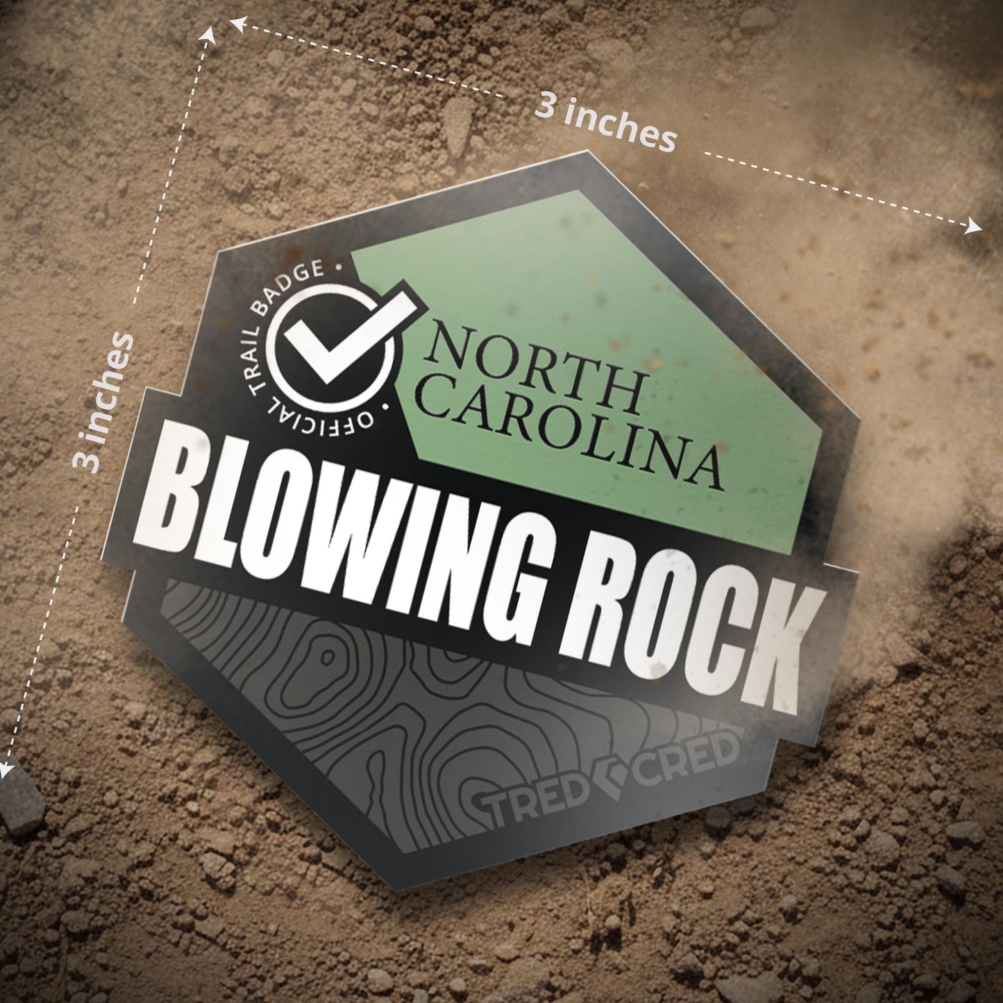 Sticker: Blowing Rock