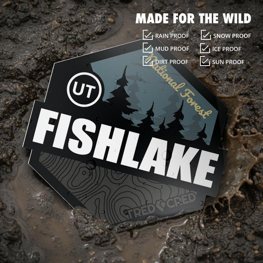 Sticker: Fishlake National Forest