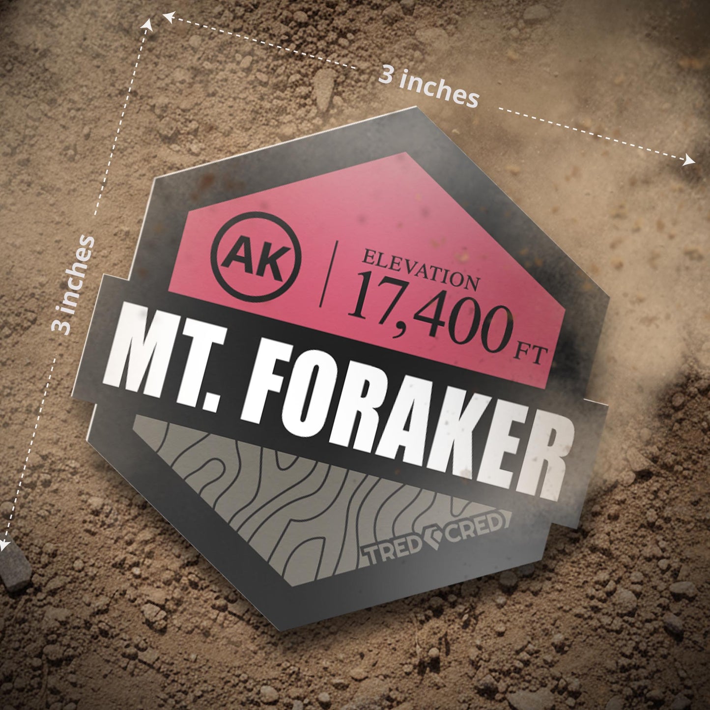 Sticker: Mount Foraker