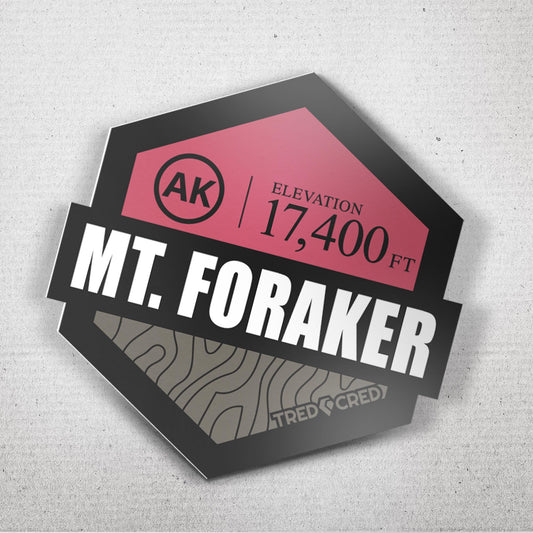 Sticker: Mount Foraker
