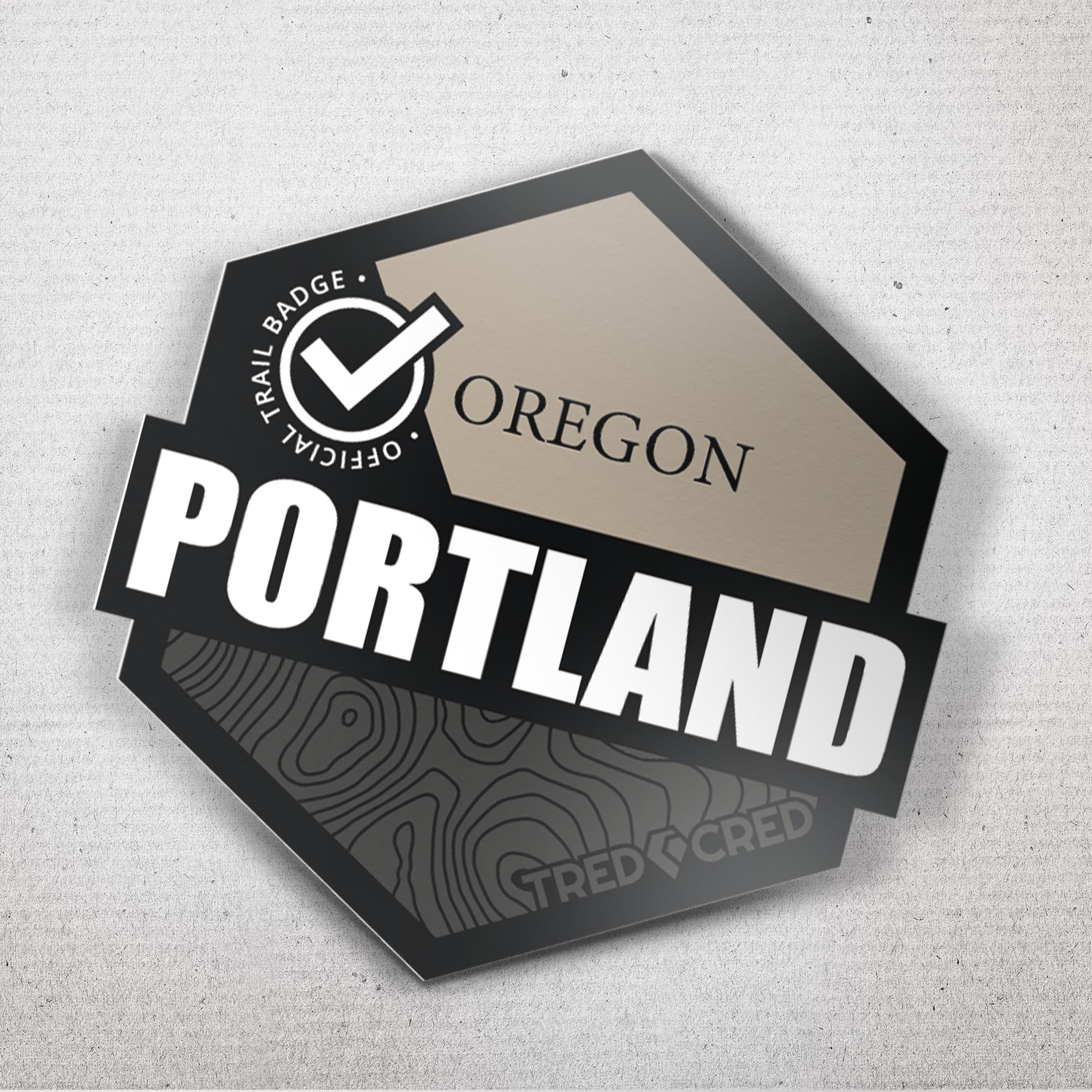 Sticker: Portland – Tred Cred