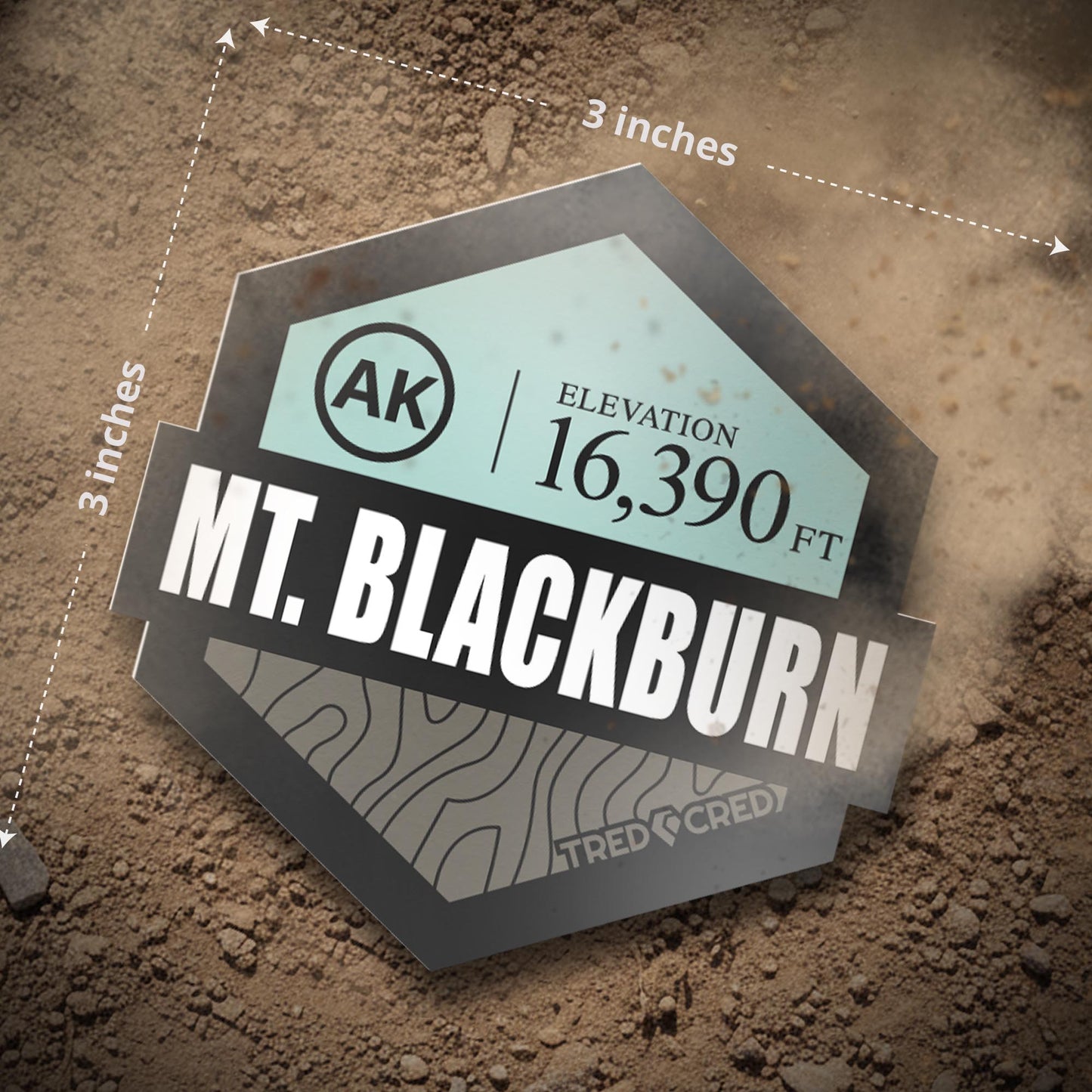 Sticker: Mount Blackburn