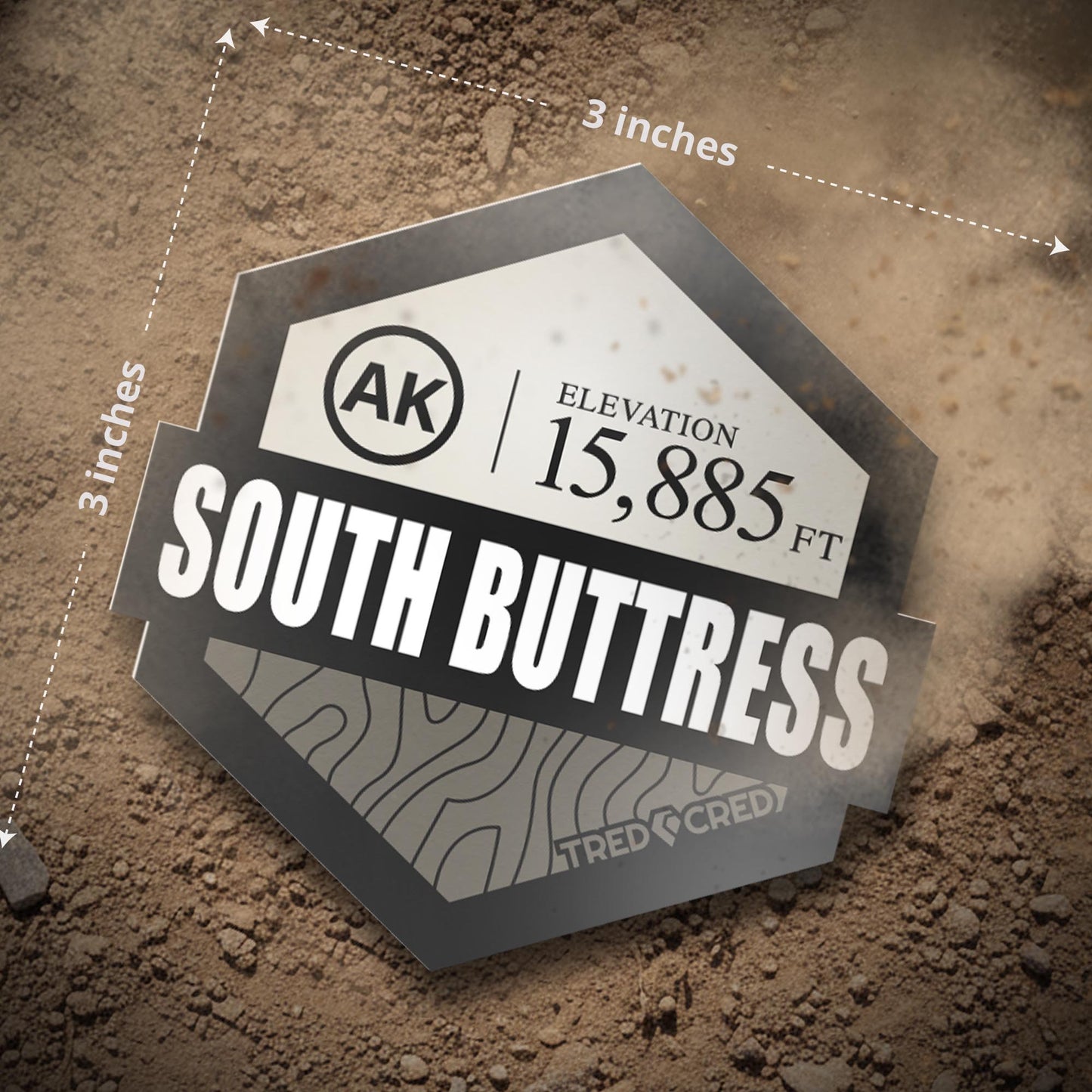 Sticker: South Buttress
