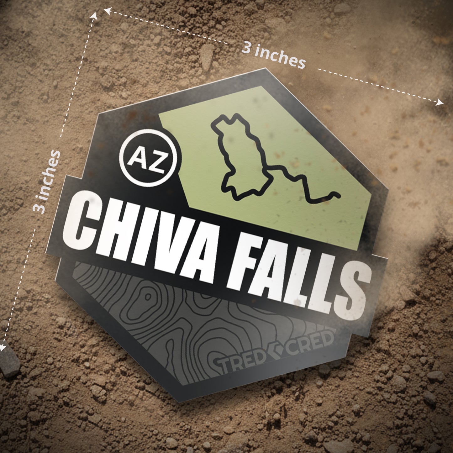 Sticker: Chiva Falls