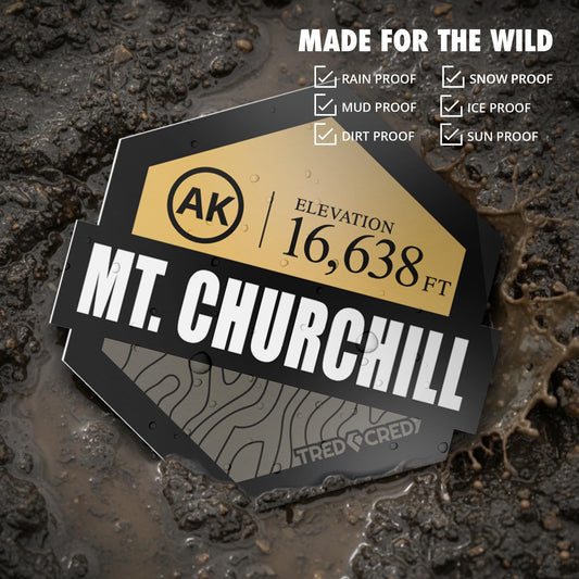 Sticker: Mount Churchill