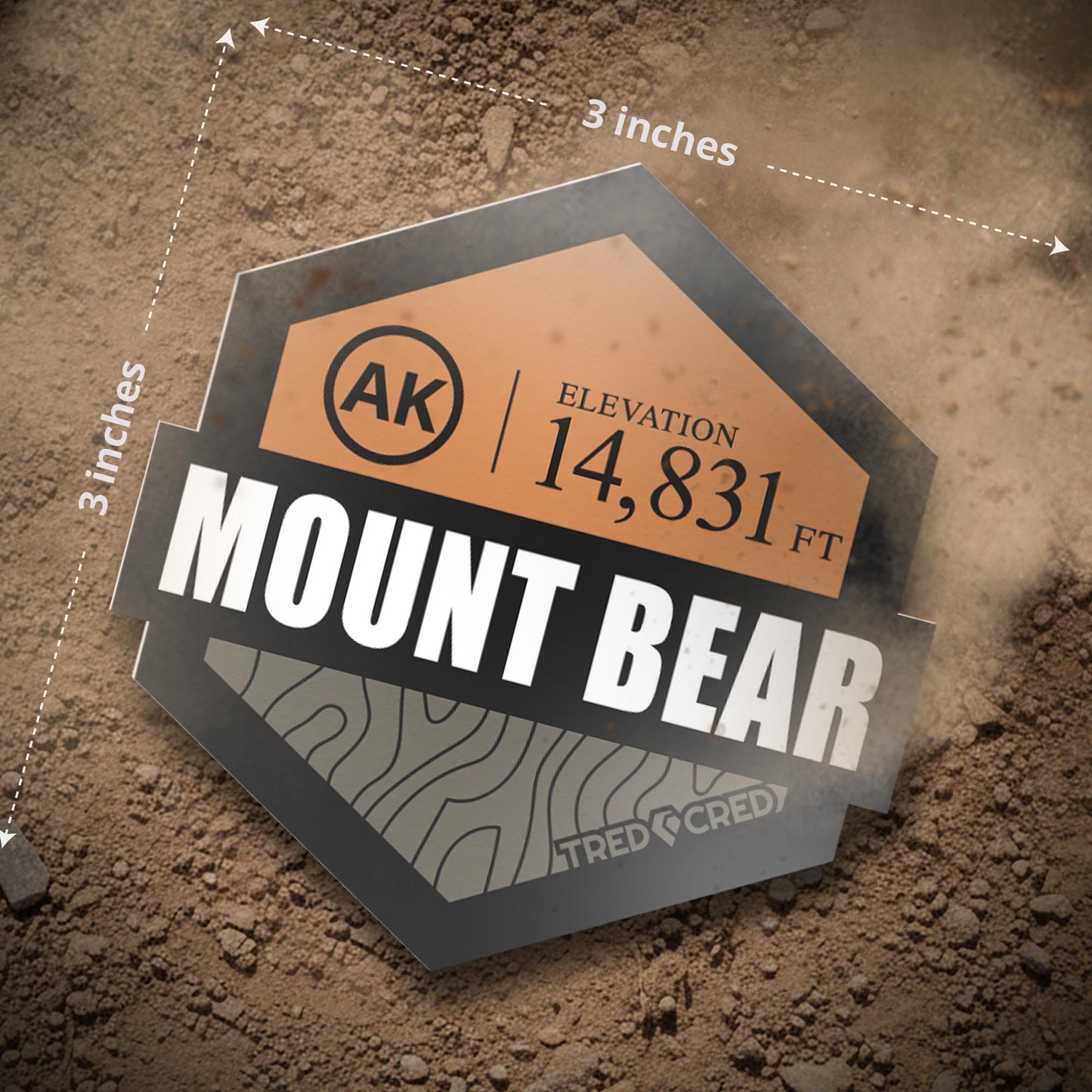 Sticker: Mount Bear