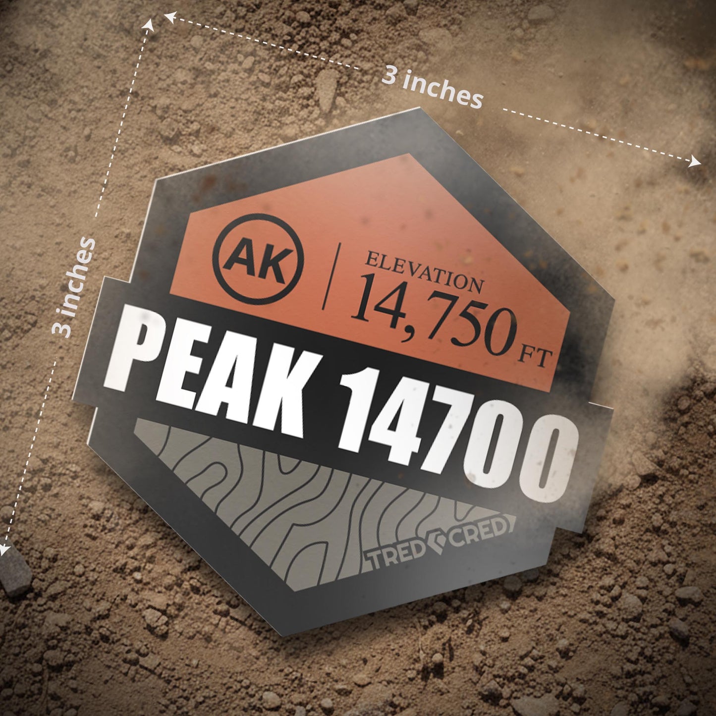 Sticker: Peak 14700