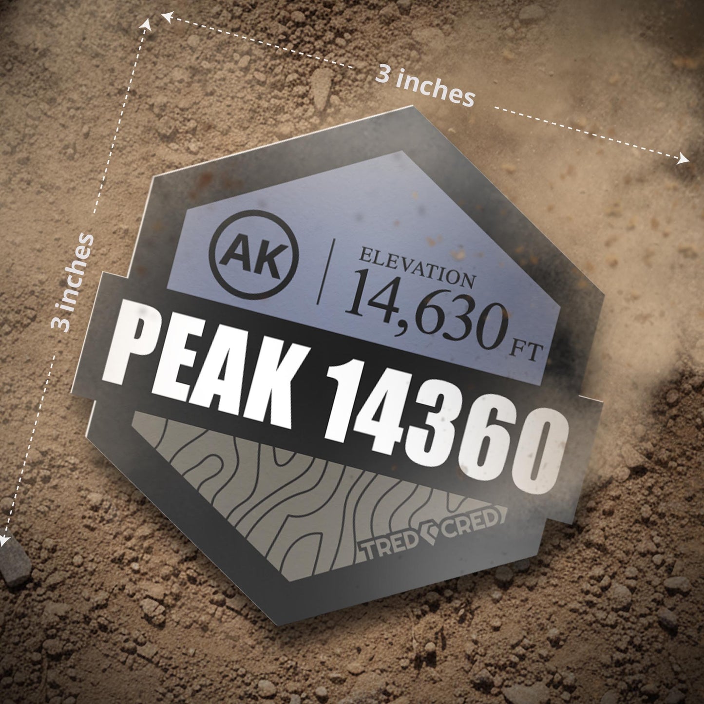 Sticker: Peak 14630